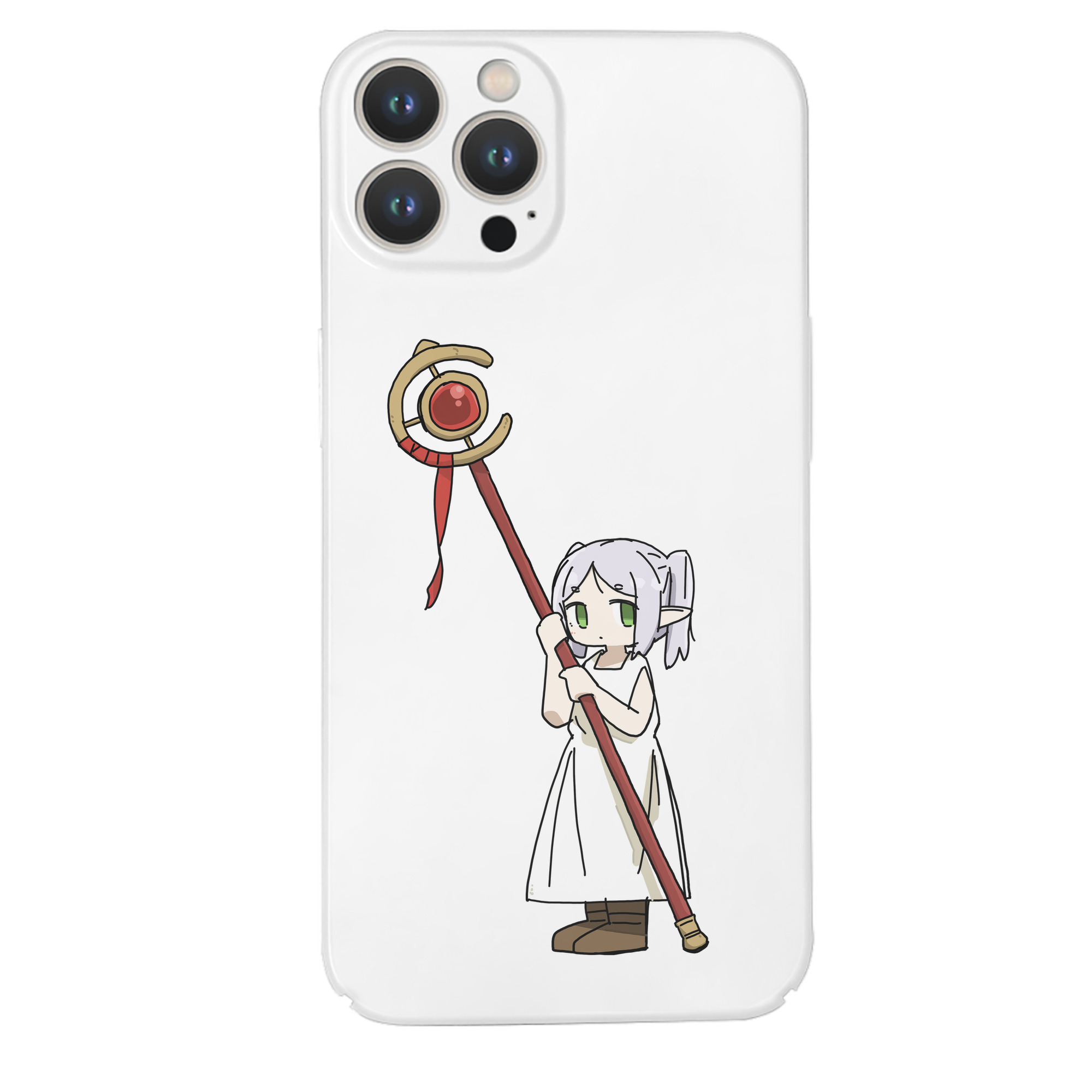 （画像用） 葬送のフリーレン Frieren 【iPhone 14シリーズ対応】ハードケース
